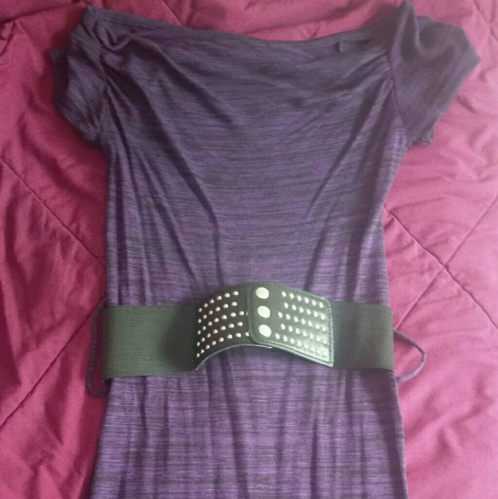 Small purple tunic